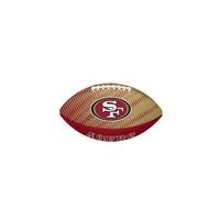 Ballon de football américain enfant San Francisco 49ers NFL Team Tailgate Rouge Junior