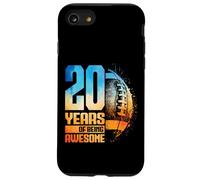 Ballon de Football américain rétro 20 Ans pour garçon et Fille Coque pour iPhone SE (2020) / 7/8