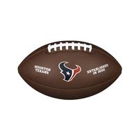 Ballon de football américain Wilson NFL Houston Texans Licensed Marron Taille 9