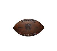 Ballon de football américain Wilson NFL OFF Trowback 32 Team Logo Marron Taille 9