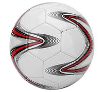 Ballon de Football, Ballon de Football pour Enfants en PVC Cousu à la Machine, Taille 4, Ballon de Football avec Doublure en Caoutchouc pour Enfants, Entraînement de Football