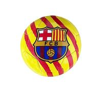 Ballon de football Barcelona officiel Ballon de football Blaugrana. Taille pour adultes et enfants. Modèle Catalan Troisième uniforme (taille 5 - Grande)