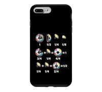 Ballon de Football coloré Fractions Apprentissage des mathématiques Coque pour iPhone 7 Plus/8 Plus