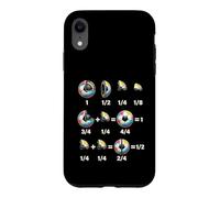 Ballon de Football coloré Fractions Apprentissage des mathématiques Coque pour iPhone XR