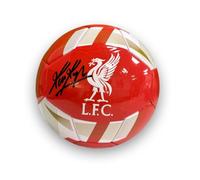 Ballon de football de Liverpool signé par Kevin Keegan