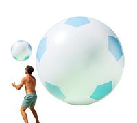 Ballon de football de plage gonflable géant,Jouet de Football Gonflable d'Extérieur 61 cm XL | Ballon d'Activité Aquatique,Adultes Plein Air Jardin Parc Piscine Plage Vacances Voyage Séjour Détente