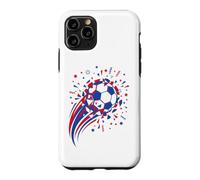 Ballon de Football Dynamique avec Fragments brisés étoiles et confettis Coque pour iPhone 11 Pro