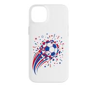 Ballon de Football Dynamique avec Fragments brisés étoiles et confettis Coque pour iPhone 14 Plus