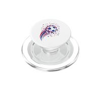 Ballon de Football Dynamique Éclats Étoiles et confettis PopSockets PopGrip pour MagSafe