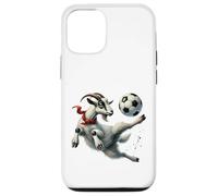 Ballon de Football en Forme de chèvre Coque pour iPhone 12/12 Pro
