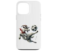 Ballon de Football en Forme de chèvre Coque pour iPhone 13 Pro Max