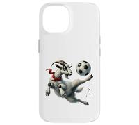 Ballon de Football en Forme de chèvre Coque pour iPhone 14