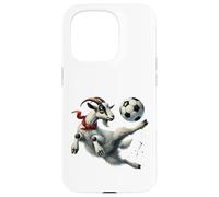 Ballon de Football en Forme de chèvre Coque pour iPhone 15 Pro