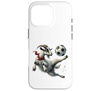 Ballon de Football en Forme de chèvre Coque pour iPhone 16 Pro