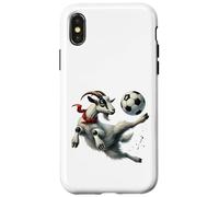 Ballon de Football en Forme de chèvre Coque pour iPhone X/XS