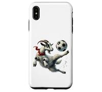 Ballon de Football en Forme de chèvre Coque pour iPhone XS Max