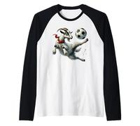 Ballon de Football en Forme de chèvre Manche Raglan