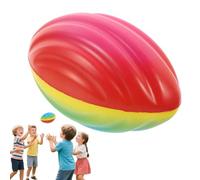 Ballon de Football en Mousse - Ballons de Football colorés pour | Balles à émulation Douce | Balle légère avec Design coloré pour entraînement en intérieur, Jeu d'équipe, fête sur la Plage et