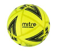 Mitre Ballon de football en salle Ultimatch – Maintien de la forme – Jaune, taille 4
