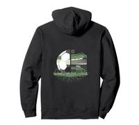 Ballon de Football Fusion Retro Nature Graphic Sweat à Capuche