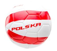 Ballon de football Huari Polska World Cup Rouge Taille 5 Unisex