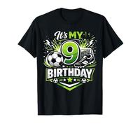 Ballon de Football « It's My 9th Birthday Boy » - Numéro 9 Ans T-Shirt