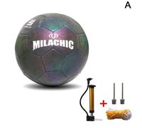 Ballon De Football Lumineux Réfléchissant, Cool Jeu Pour Enfants, Luminescence En Plein Air, Entraînement, Football Étudiant, Test Durable