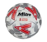 Ballon de football Mitre FA 24/25 Blanc Taille 4 Unisex