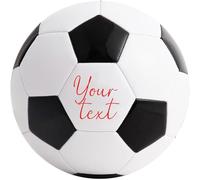 Ballon de football personnalisé, ballon d'entraînement de football personnalisé, taille 5, adapté pour les adolescents et les adultes, peut être conçu avec un texte de nom, bon cadeau
