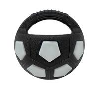 Ballon de football pour chien - Jouet interactif couinant, accessoire de football de 13 cm avec construction robuste, outil d'entraînement de jeu avec un design amusant, solution de stimulation mental