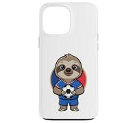 Ballon de Football pour Fan de France Football Paresseux Animal Sport Coque pour iPhone 13 Pro Max