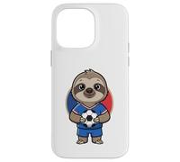 Ballon de Football pour Fan de France Football Paresseux Animal Sport Coque pour iPhone 14 Pro Max