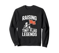 Ballon de Football pour Jeunes légendes en élevant Un Petit Drapeau Sweatshirt