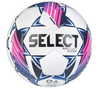 Select Brillant Super FIFA Quality Pro V24 100032 Ballon de Football, Unisexe, Blanc/Bleu/Rose, Taille 5