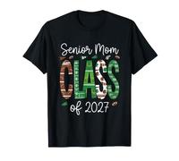 Ballon de Football Senior Mom Class of 2027 T-Shirt