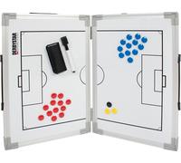 Ballon De Football Tableau De Tactique Pliable Aluminium ¿ Blanc