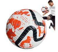 Ballon de football Taille 5 - Ballon d'entraînement en mousse EVA PU de 8,46 pouces, léger et doux, rétention de forme durable | Haute performance pour E