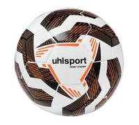 Ballon de football Uhlsport Resist Synergy - blanc/noir/orange fluo 5