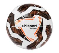 Ballon de football Uhlsport Resist Synergy - blanc/noir/orange fluo 5