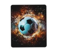 Ballon De Football Volant dans Les Airs Mouse Pad Douce Tapis Souris Portable Tapis De Souris pour Maison Ordinateur Jeux 25X30Cm