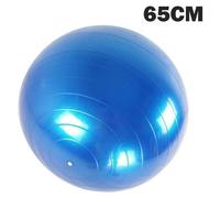 Ballon de gymnastique,Boule de Yoga antidérapante, Pilates, pour travail de l'équilibre,accessoire d'entraînement - 65cm blue ball