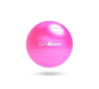 Ballon de gymnastique - GYMBEAM - FitBall 85 cm - Rose brillant - Capacité 200 kg - Pompe incluse