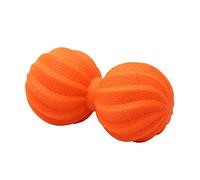 Ballon De Gymnastique Thérapie de points de déclenchement de soulagement de la douleur à la balle de massage for moulage de moules de moulée de pure-arachide moulée de yoga Balle De Yoga(Orange)