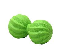 Ballon De Gymnastique Thérapie de points de déclenchement de soulagement de la douleur à la balle de massage for moulage de moules de moulée de pure-arachide moulée de yoga Balle De Yoga(Green)