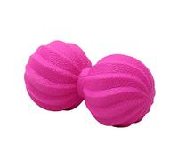 Ballon De Gymnastique Thérapie de points de déclenchement de soulagement de la douleur à la balle de massage for moulage de moules de moulée de pure-arachide moulée de yoga Balle De Yoga(Red)