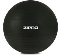Ballon De Gymnastique - Zipro - Anti-Éclatement - 55 Cm - Noir - Avec Pompe
