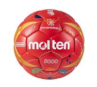 Molten Ballon de handball FFHB COMPET HX5001 Rouge Taille 2