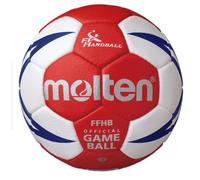 Ballon de handball de compétition HX5001 FFHB taille 2 Rouge Taille 2