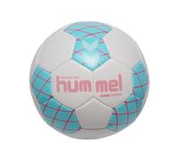 Hummel Ballon d'entraînement de handball hmlCLASSIC Energizer Blanc cassé/bleu clair/rouge Taille 3