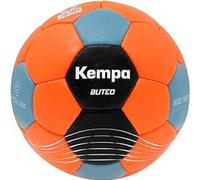 Kempa Buteo Ballon de Handball pour Jeunes et Adultes - Top Ballon de Jeu - Orange/Bleu - très adhérent